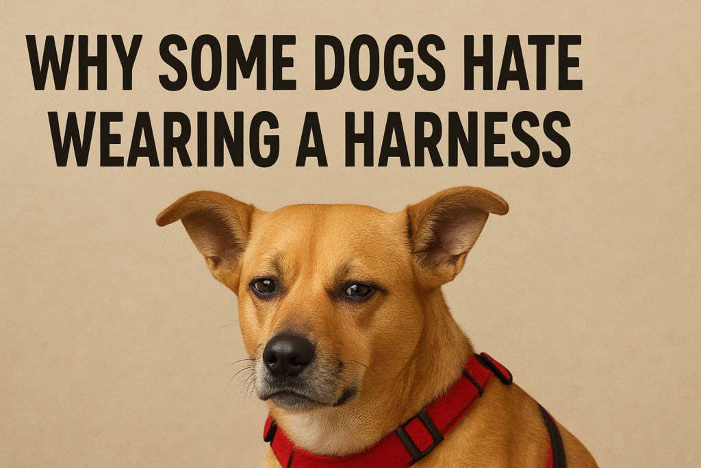 why some dog hate wearing a harness