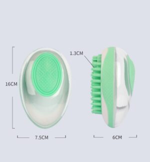 Dog bath brush