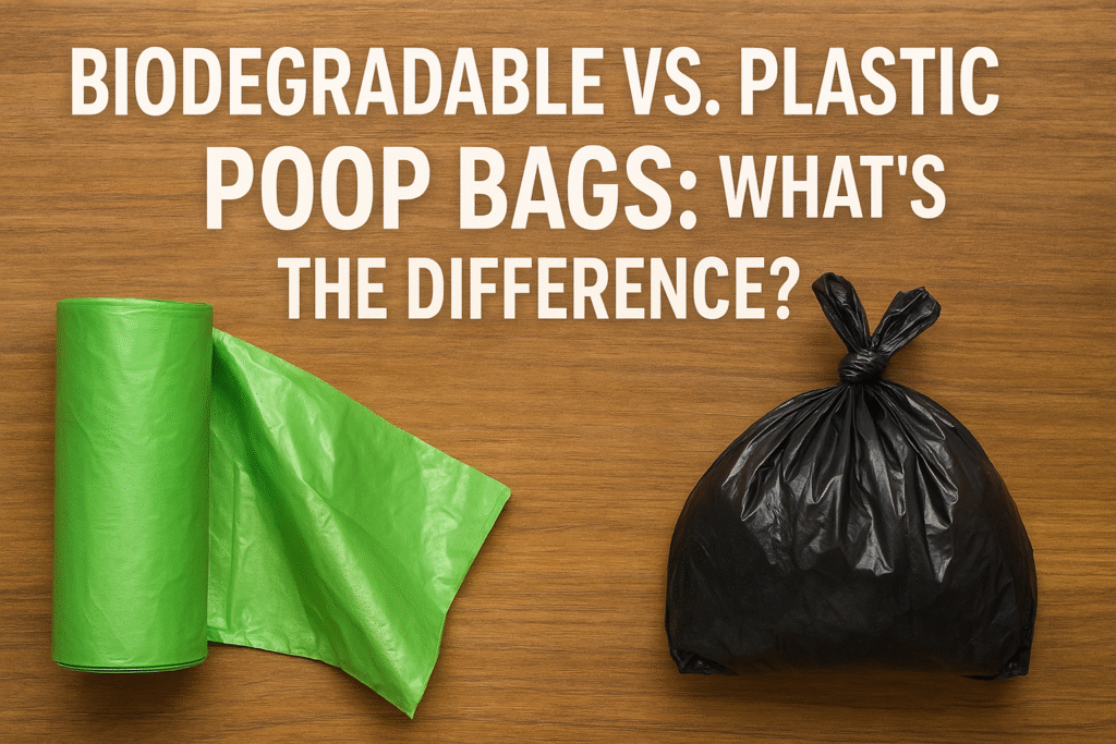 Biodegradable vs. Plastic Poop Bags