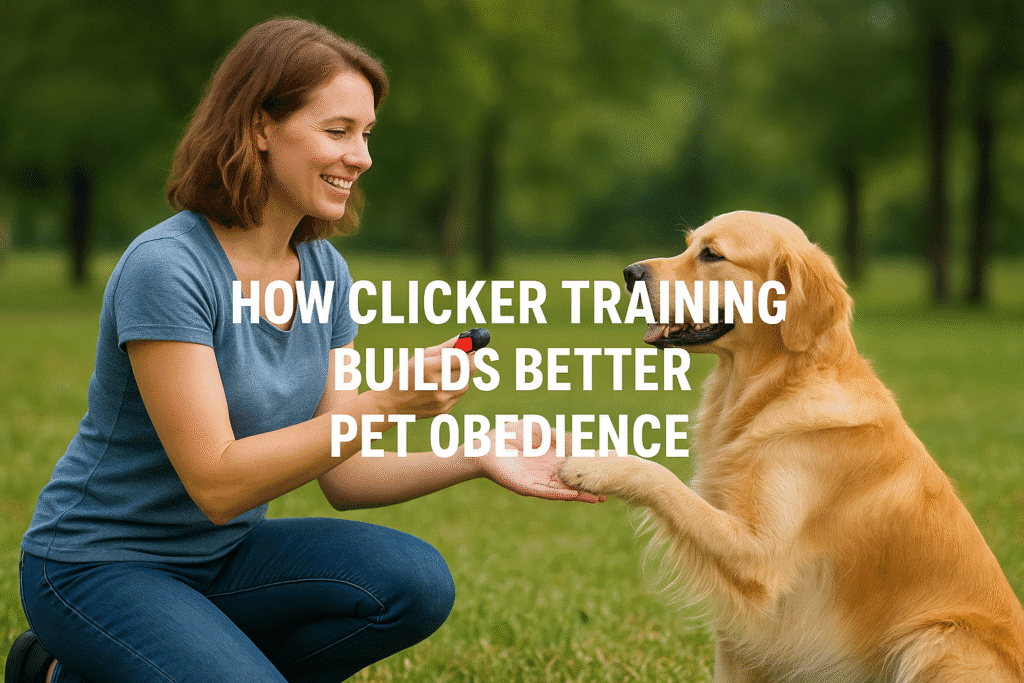 How Clicker Training Builds Better Pet Obedience
