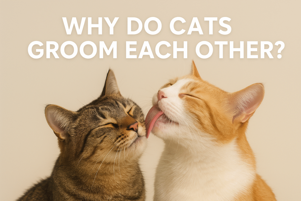 Why Do Cats Groom Each Other