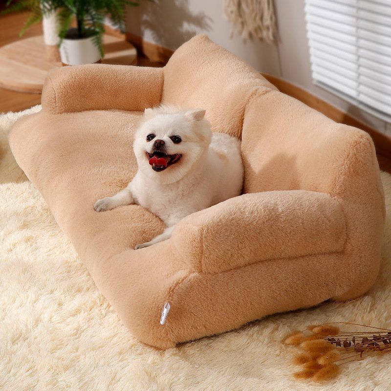 Flannel Warm Large Cat Sofa