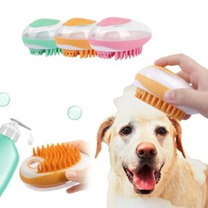 dog bath brush.