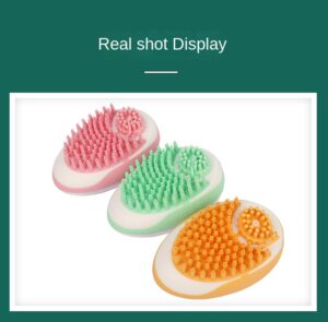 Dog bath brush