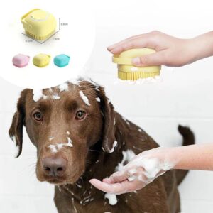 Silicone pet Bath brush